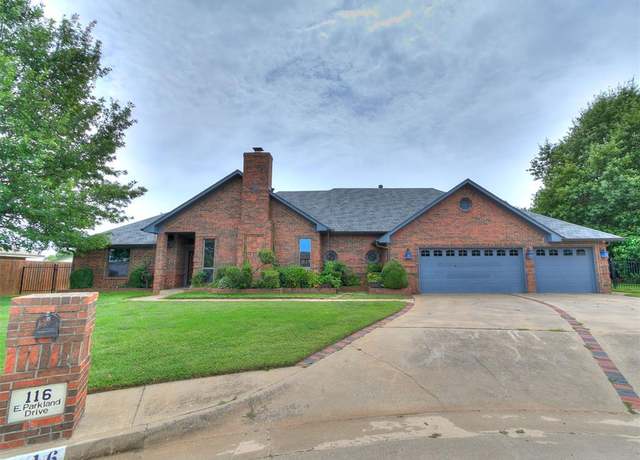 Property at 116 E Parkland Dr, Yukon, OK 73099, 3 beds, 2 baths