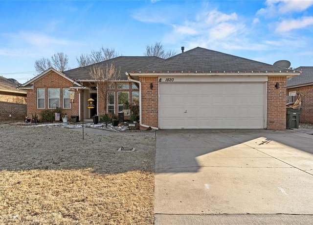 Property at 1820 Victoria Dr, Edmond, OK 73003, 3 beds, 2 baths