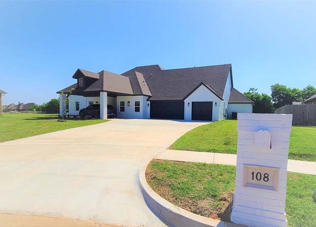 Property at 108 Tralee Ct, Yukon, OK 73099, 5 beds, 3 baths