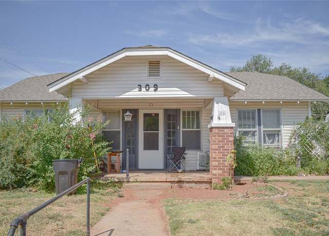 Property at 309 S Oliver Ave, Elk City, OK 73644, 2 beds, 1 bath