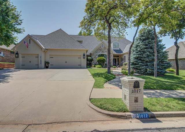 Property at 1017 Gulmor Dr, Edmond, OK 73034, 4 beds, 3.5 baths