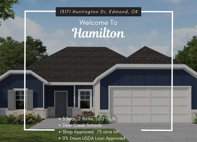 Property at 13171 Huntington Dr, Edmond, OK 73025, 3 beds, 2 baths