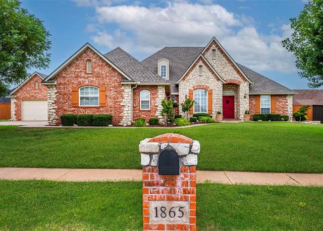 Property at 1865 Buckskin Ct, Blanchard, OK 73010, 4 beds, 2.5 baths