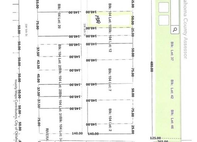 Property at 1929 SW 8th St, Oklahoma City, OK 73108