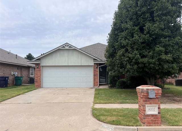 Property at 8001 John Robert Dr, Oklahoma City, OK 73135, 3 beds, 2 baths
