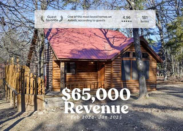 Property at 75 Split Shot Cir, Broken Bow, OK 74728, 1 bed, 1 bath