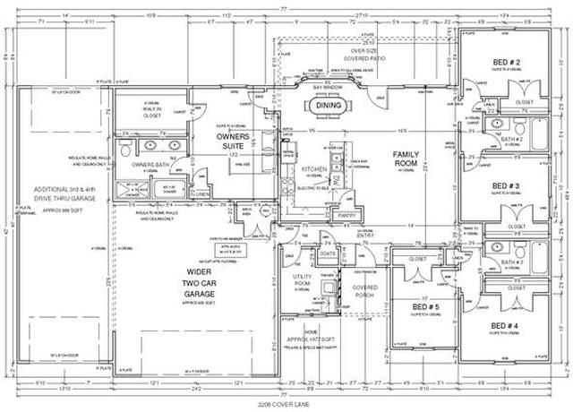Property at 2208 E Cover Ln, Stillwater, OK 74074, 5 beds, 3 baths