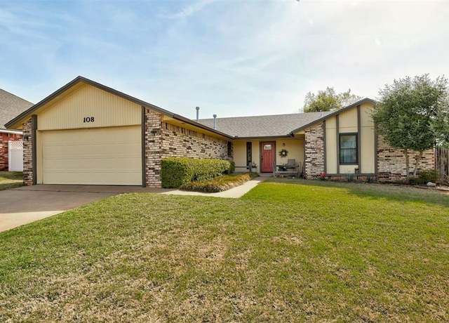 Property at 108 Nelson Park Pl, Moore, OK 73160, 3 beds, 2 baths
