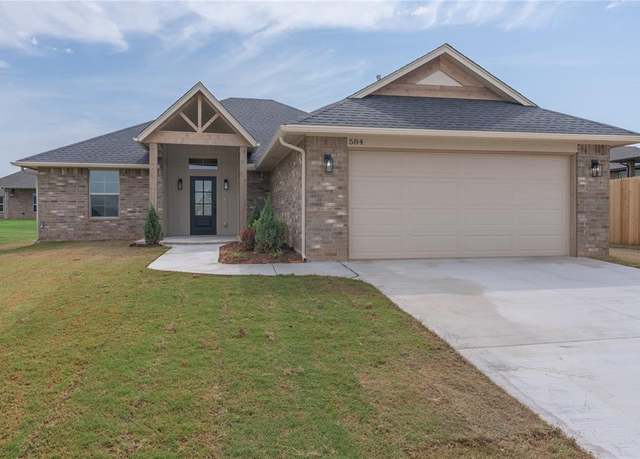 Property at 584 Hackberry Ln, Washington, OK 73093, 3 beds, 2 baths