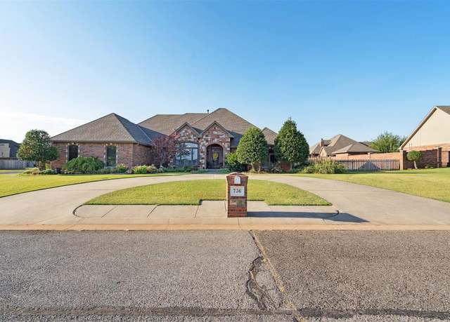 Property at 736 NW Cypress St, Piedmont, OK 73078, 4 beds, 3 baths