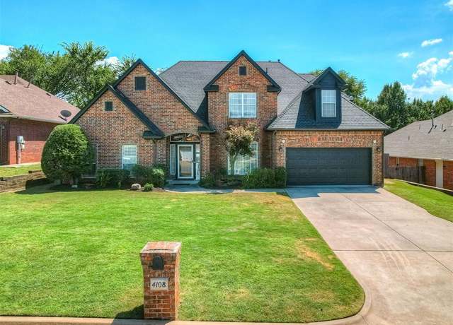 Property at 4108 NE 141st St, Edmond, OK 73013, 4 beds, 2.5 baths