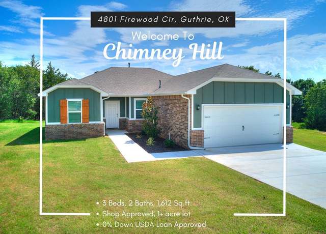 Property at 4801 Firewood Cir, Guthrie, OK 73044, 3 beds, 2 baths