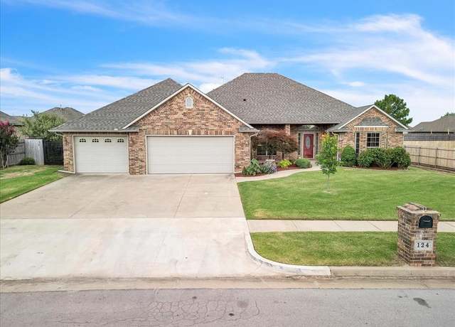Property at 124 SW 136th St, Oklahoma City, OK 73170, 4 beds, 3 baths