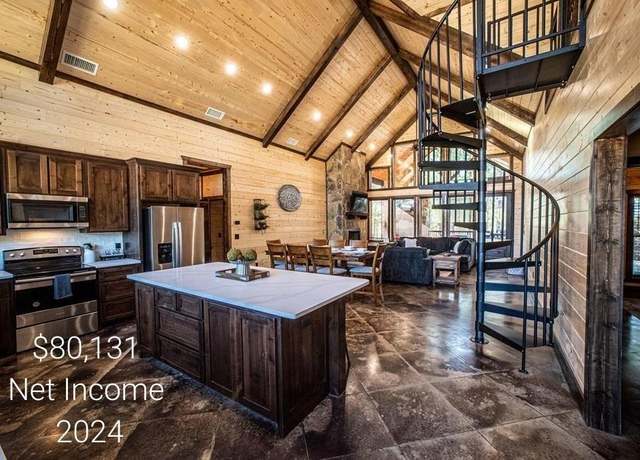 Property at 1421 N Lukfata Trl, Broken Bow, OK 74728, 4 beds, 4 baths