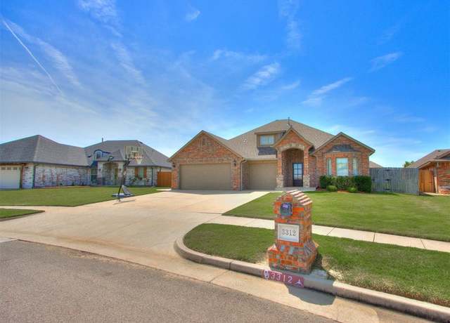 Property at 3312 SE 32nd St, Moore, OK 73165, 3 beds, 2.5 baths