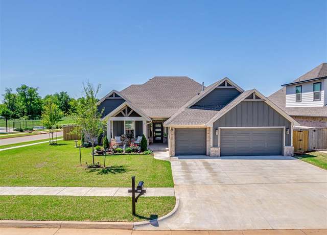 Property at 4821 Mustang Park Blvd, Mustang, OK 73064, 4 beds, 2.5 baths
