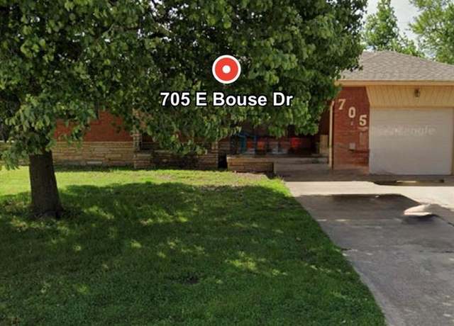 Property at 705 E Bouse Dr, Midwest City, OK 73110, 3 beds, 1 bath