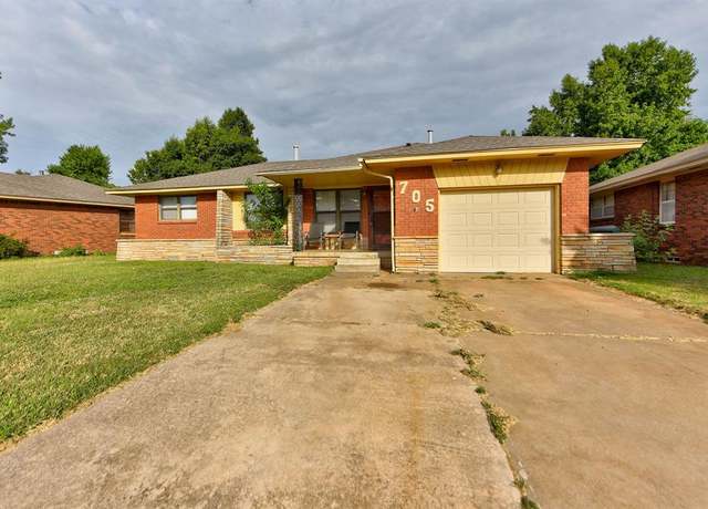 Property at 705 E Bouse Dr, Midwest City, OK 73110, 3 beds, 1 bath