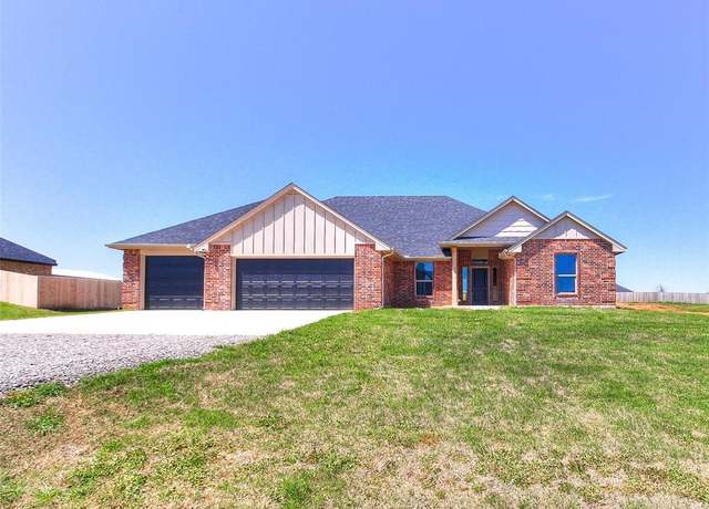 Property at 15964 Pecan Rd, Mcloud, OK 74851, 4 beds, 3 baths
