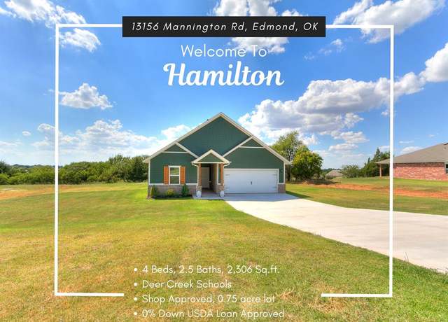 Property at 13156 Mannington Rd, Edmond, OK 73025, 4 beds, 2.5 baths