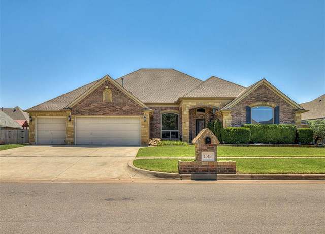 Property at 1316 NW 171st St, Edmond, OK 73012, 4 beds, 3.5 baths