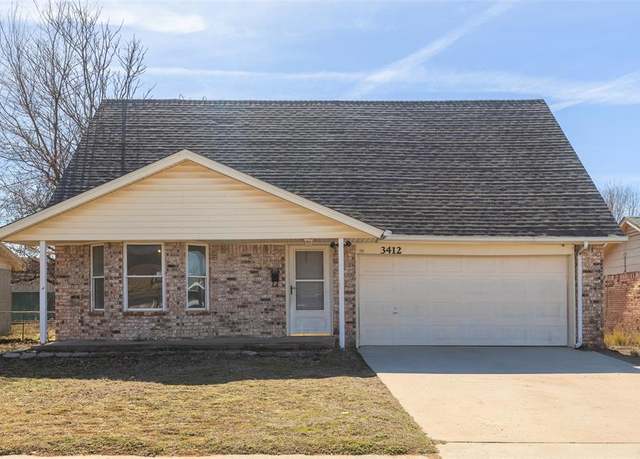 Property at 3412 Hillside Dr, Del City, OK 73115, 3 beds, 2.5 baths