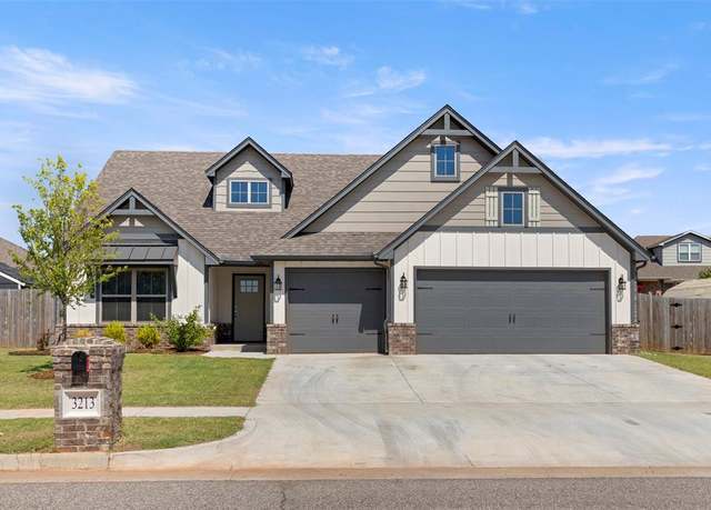 Property at 3213 Brookstone Pass Dr, Yukon, OK 73099, 4 beds, 3 baths