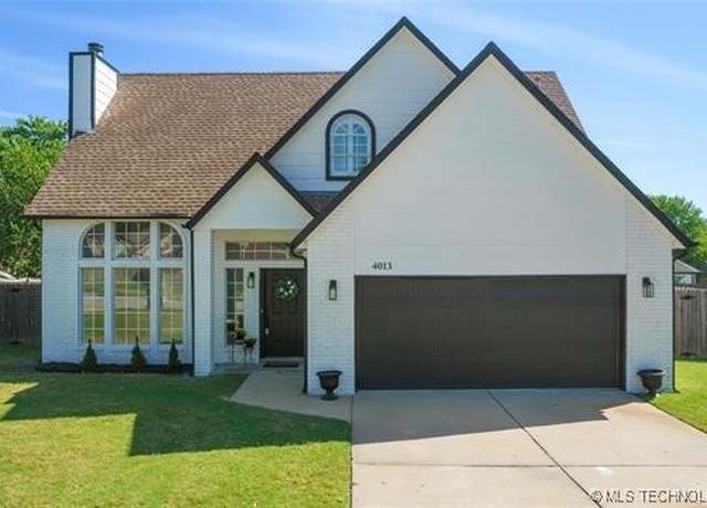 Property at 4013 S Poplar Ave, Broken Arrow, OK 74011, 4 beds, 2 baths