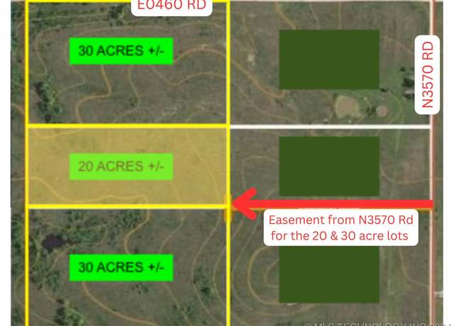 Property at 46010 S 35700 Rd, Pawnee, OK 74058