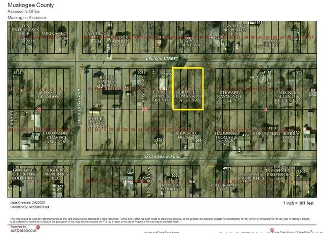 Property at Denison St, Muskogee, OK 74401
