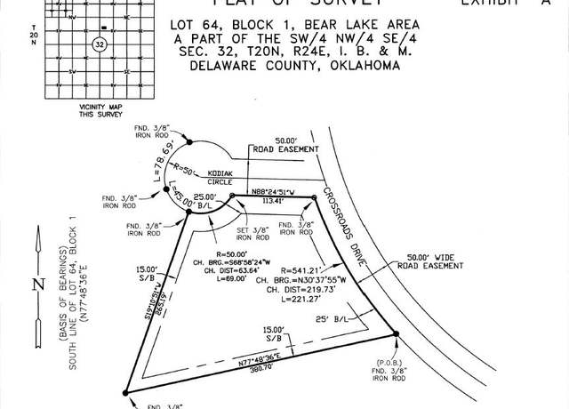 Property at 164 Crossroads Dr, Kansas, OK 74347