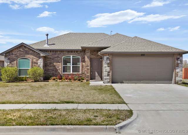 Property at 408 S 48th Ct S, Broken Arrow, OK 74014, 3 beds, 2 baths