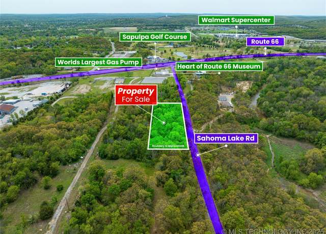Property at Sahoma Lake Rd, Sapulpa, OK 74066