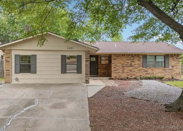 Property at 1687 S Pecan Pl, Broken Arrow, OK 74012, 3 beds, 1.5 baths