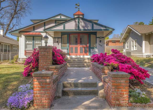 Property at 1408 S Elwood Ave, Tulsa, OK 74119, 3 beds, 2 baths