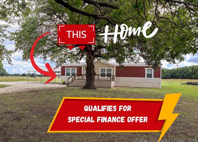 Property at 3835 Edge Rd, Kingston, OK 73439, 3 beds, 2 baths