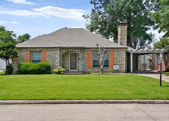 Property at 1234 S Delaware Pl, Tulsa, OK 74104, 2 beds, 1 bath