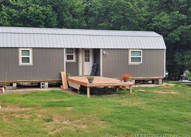 Property at 414023 E 1213, Eufaula, OK 74432, 1 bed, 1 bath