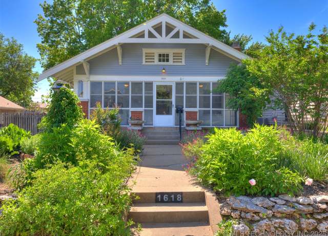 Property at 1618 S Rockford Ave, Tulsa, OK 74120, 3 beds, 3 baths