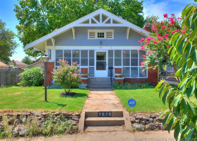 Property at 1618 S Rockford Ave, Tulsa, OK 74120, 3 beds, 3 baths