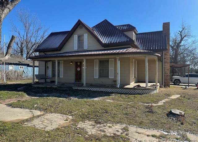 Property at 401 N Gulf St, Holdenville, OK 74848, 4 beds, 1 bath