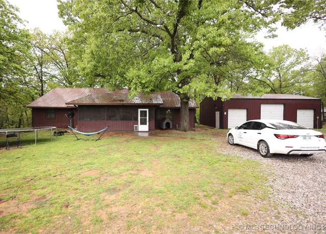 Property at 9585 Celia Berryhill Rd, Okmulgee, OK 74447, 4 beds, 2 baths
