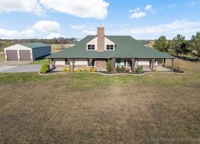 Property at 4324 Alt Hwy 75, Beggs, OK 74421, 4 beds, 3.5 baths