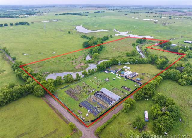Property at 13207 S 184th St, Council Hill, OK 74428, 2 beds, 2 baths