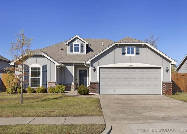 Property at 10329 S Nathan St, Jenks, OK 74037, 4 beds, 2 baths