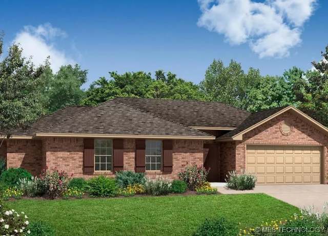 Property at 14957 S Poplar Pl, Glenpool, OK 74033, 3 beds, 2 baths