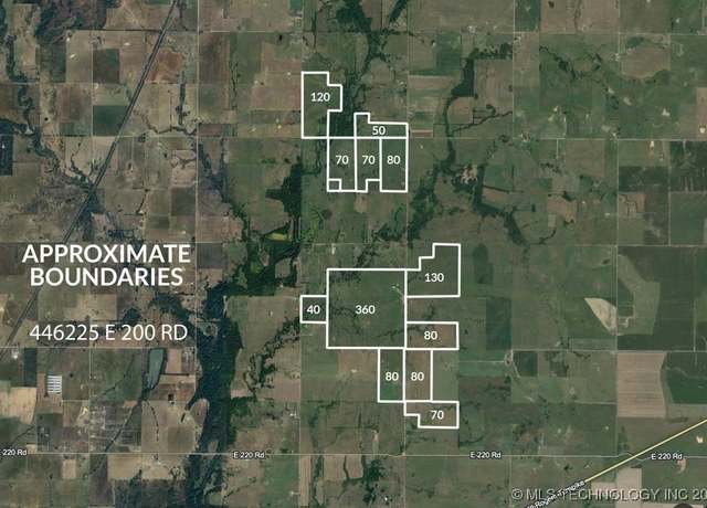 Property at 46225 E 200 Rd, Afton, OK 74331