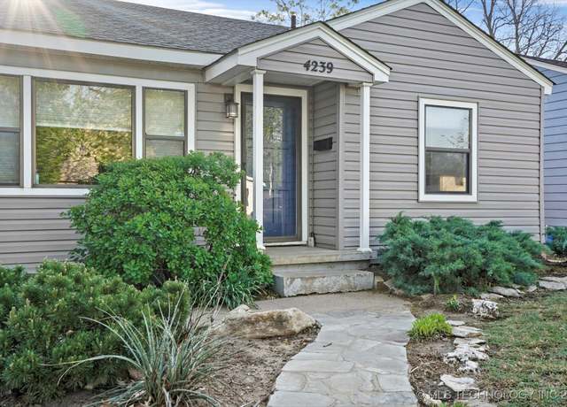 Property at 4239 S Detroit Ave, Tulsa, OK 74105, 2 beds, 1 bath