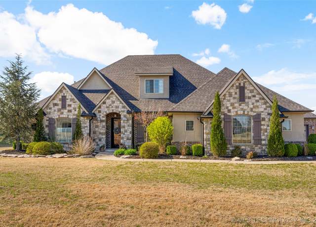 Property at 6837 N Wilderness Trl, Owasso, OK 74055, 4 beds, 3.5 baths