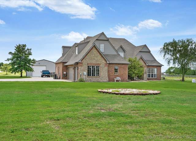 Property at 3482 E 184th St, Skiatook, OK 74070, 4 beds, 3 baths